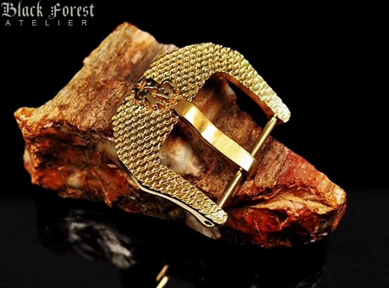 FU PAM498-Lucky- Yellow Bronze Buckle for Seiko, Panerai, Maranez, Sevenfriday